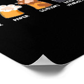 ロック紙はさみカミソリ殺人密集爆破 ポスター (角)