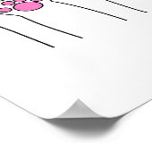 ロック紙はさみキャットポーズおもしろい猫好きキット ポスター (角)