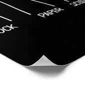 ロック紙はさみポーゲームキャットラブペットエンタシア ポスター (角)