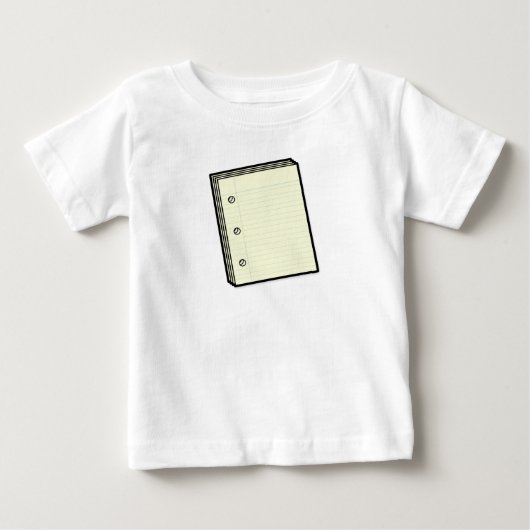 ロック紙はさみ！ ベビーTシャツ (正面)