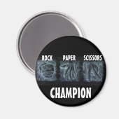 ロック紙はさみ マグネット (正面/裏面)