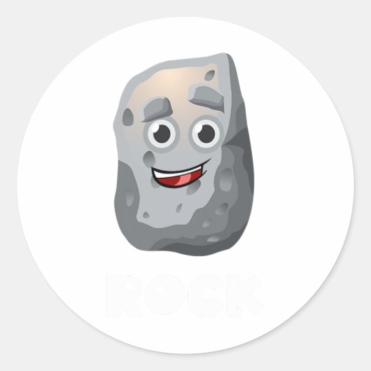 ロック紙シザーズグループハロウィーンの衣装 ラウンドシール (正面)