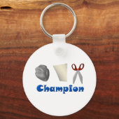 ロック紙シザーズシャンプ キーホルダー (正面)