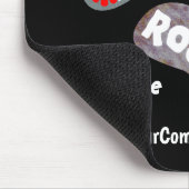 ロック絵を描ズ・コミュニティ・ハパーソナライズされたッシュタグ マウスパッド (コーナー)