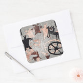 ロック絵画の1994年 スクエアシール (封筒)