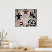 ロック絵画の1994年 ポスター (キッチン)