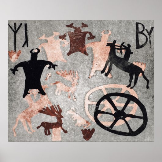 ロック絵画の1994年 ポスター (正面)