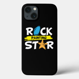 ロック絵画スターストーンズ iPhone 13ケース