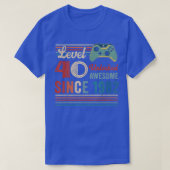 ロック解除レベル40誕生日40年古いビデオゲーム Tシャツ (デザイン正面)