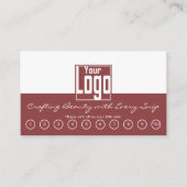 ロック解除美しい報酬:スモーキトパーズヘアサロン ロイヤリティカード (正面)