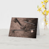 ロック解除 カード (黄色い花)