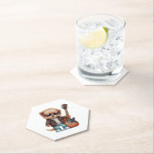 ロック転がパピー犬(2) ペーパーコースター (インサイチュ)