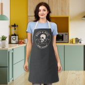 "ロック転がン"おもしろいベーキング・シェフ エプロン