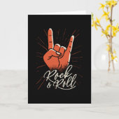 ロック転が& カード (黄色い花)