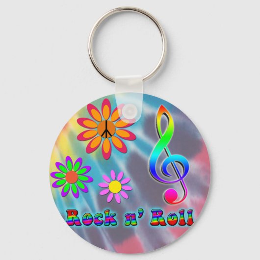 ロック転が キーホルダー (正面)