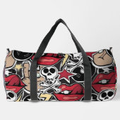 ロック転が ダッフルバッグ (裏面)