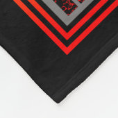 ロック転が フリースブランケット (角)