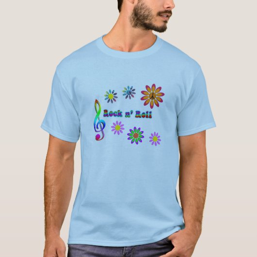 ロック転が Tシャツ (正面)