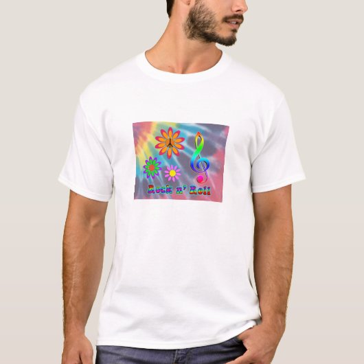 ロック転が Tシャツ (正面)