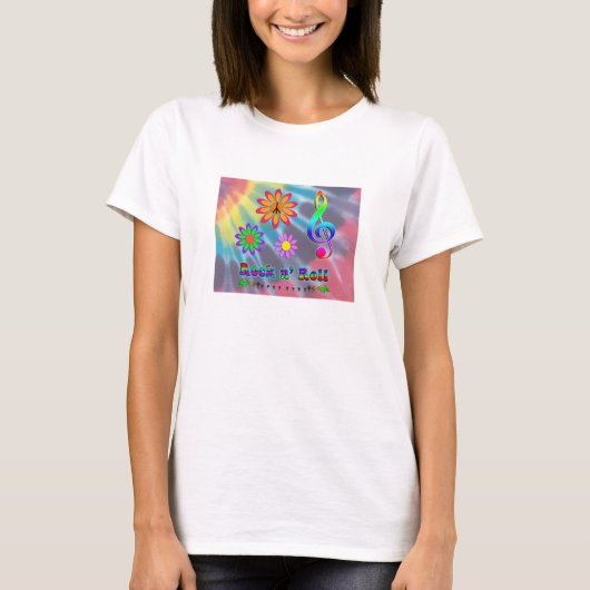 ロック転が Tシャツ (正面)