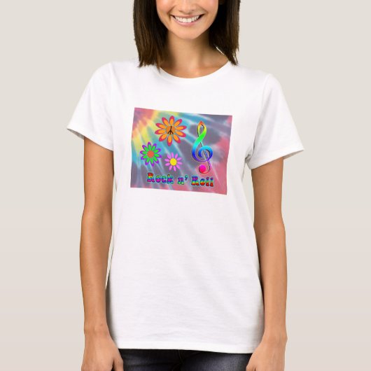 ロック転が Tシャツ (正面)