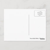 ロック輝くポストカード ポストカード (裏面)