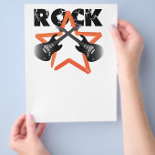 ロック革命 チラシ (手)