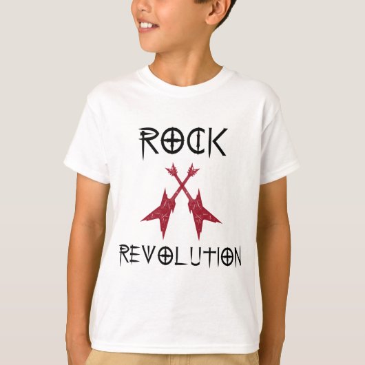 ロック革命 Tシャツ (正面)