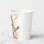 ロック音楽の雰囲気を持つ女の子 紙コップ (左)