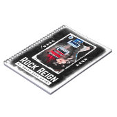 ロック音楽スパイラルノート – Rock Re支配 ノートブック (左側)