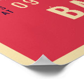 ロック音楽フェスティバルチラシ発表ポスター ポスター (角)