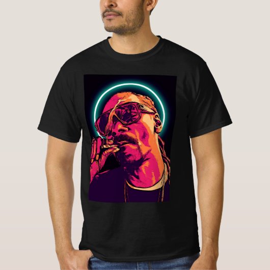 ロック音楽ヴィンテージ Tシャツ (正面)