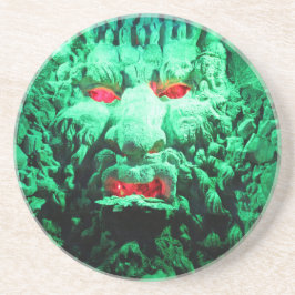 ロック顔の怖い仮面顔 コースター