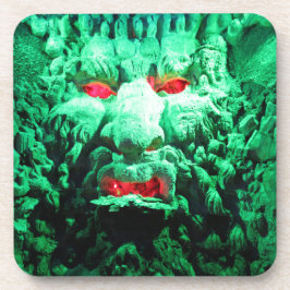 ロック顔の怖い仮面顔 コースター