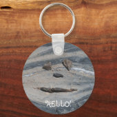 ロック顔ハロー キーホルダー (裏面)