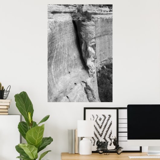 ロック顔 ポスター (ホームオフィス)