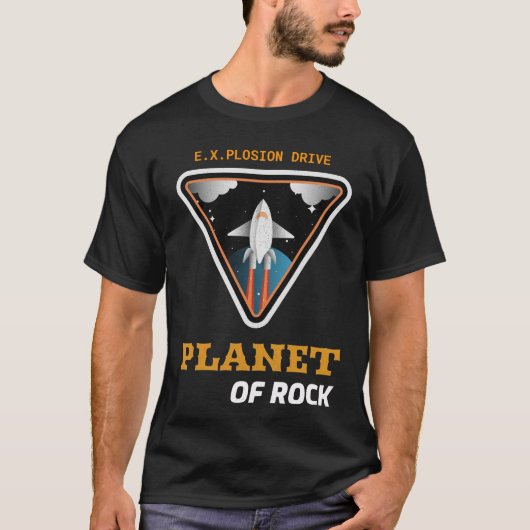 ロック6世の惑星 Tシャツ (正面)
