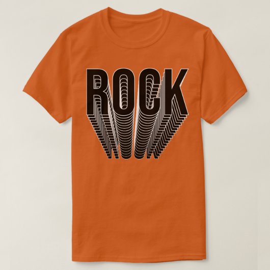 ロック7 Tシャツ (デザイン正面)