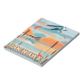 ロック・アウ・スコットランド旅行ポスター ノートパッド (回転)