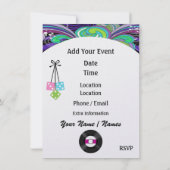 ロック・アラウンド・ザ・クロック・パーティー - SRF 招待状 (裏面)