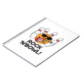 ロック アンド ボウル 面白いボウリングパンマンガ ノートブック (左側)