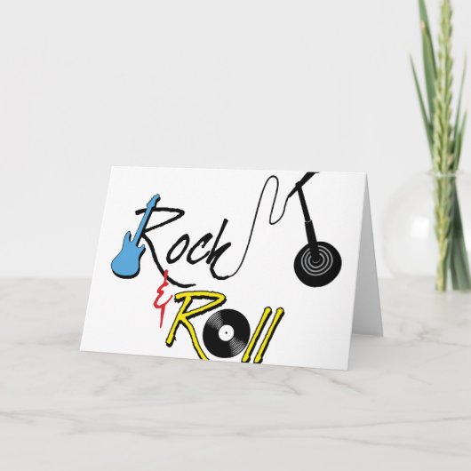 ロック·アンド·ロール カード (正面)