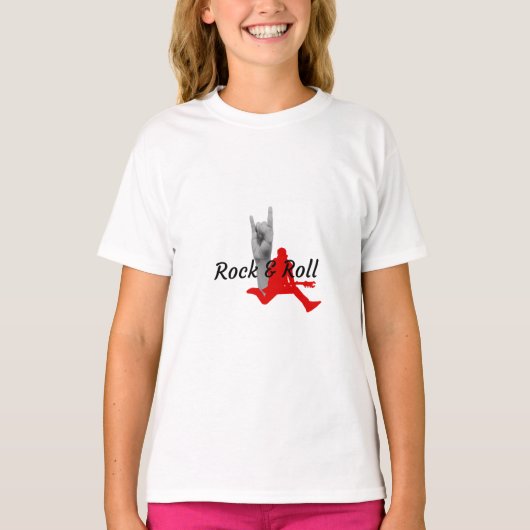 ロック・アンド・ロール Tシャツ (正面)