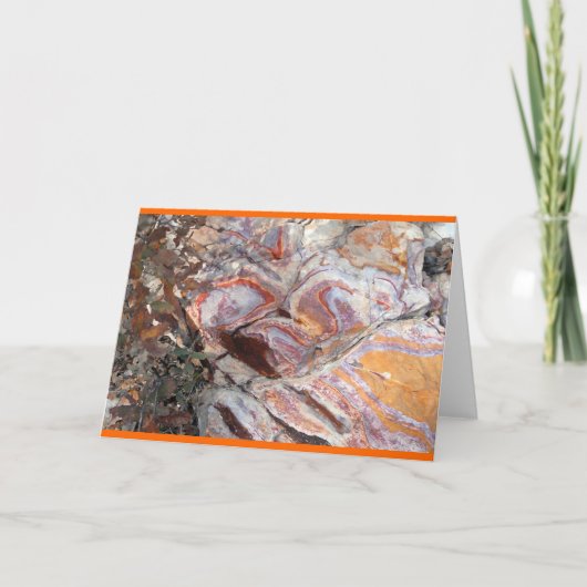 ロック・アート#1" カード (正面)