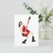 ロック・ガール ポストカード (スタンド正面)