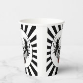 ロック&ギタ転がーロッカーメタルミュージシャンパーティー 紙コップ (右)