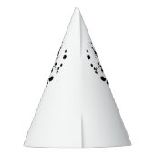 ロック&ギタ転がー重金属バンド音楽ミュージシャン パーティーハット (裏面)