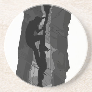 ロック・クライマーのBoulderingのコースター コースター