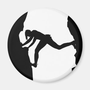 ロック・クライマーのBoulderingの磁石 マグネット