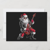 ロック&クリス転がスマスサンタクロースのギタープレーヤー シーズンカード (正面)